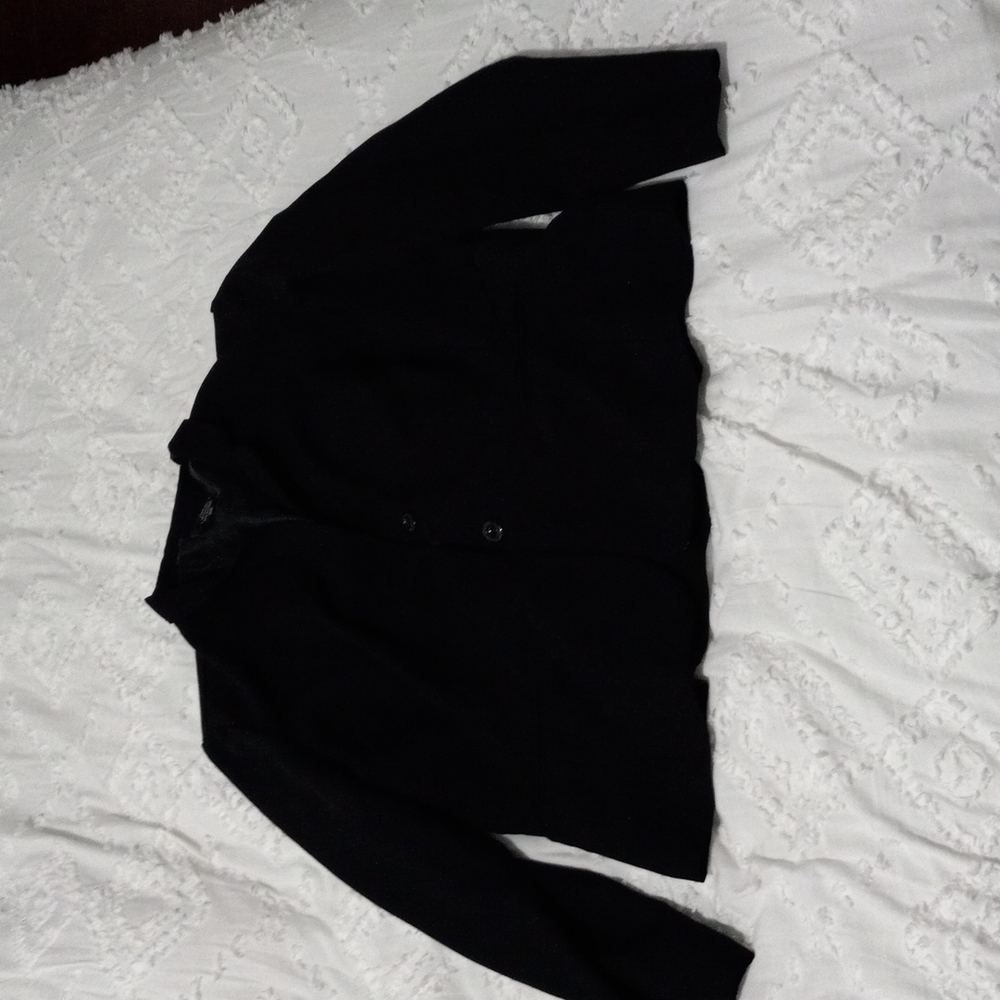 Women's black suit jacket